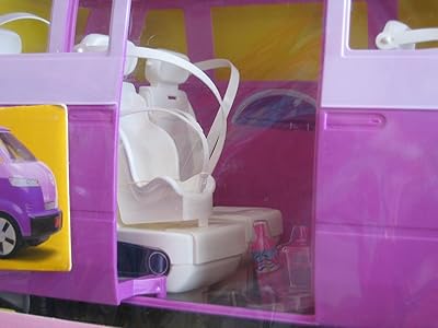 Barbie Volkswagen MICROBUS Veículo VW ônibus Van (Púrpura) com